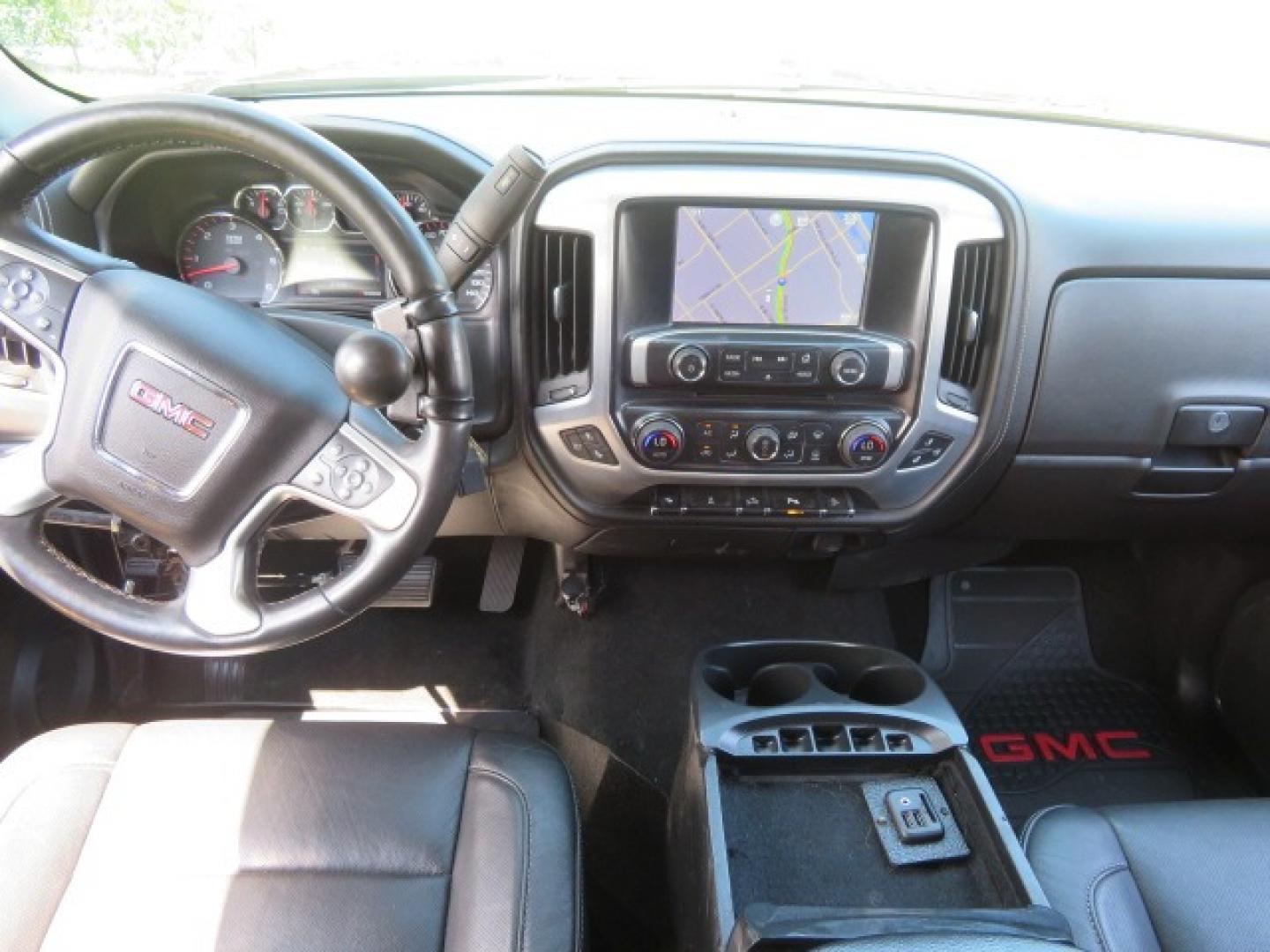 2014 /Black GMC Sierra 1500 SLT Crew Cab 2WD (3GTP1VEC2EG) with an 5.3L V8 OHV 16V engine, 6-Speed Automatic transmission, located at 4301 Oak Circle #19, Boca Raton, FL, 33431, (954) 561-2499, 26.388861, -80.084038 - Photo#49